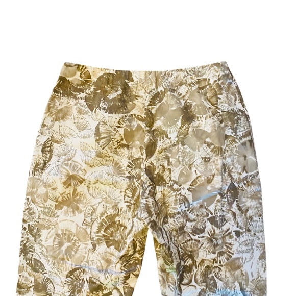 PIAZZA SEMPIONE Printed Audrey Capri Pants - Picture 4 of 8